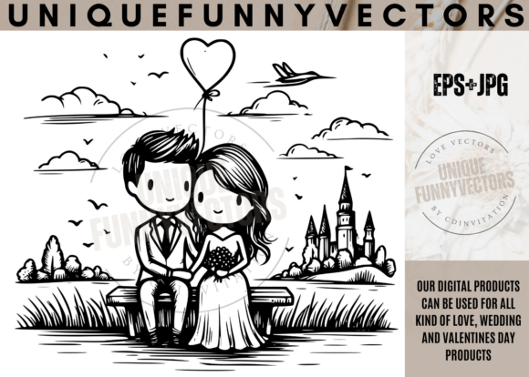 Love and Wedding Illustrations 271: Infusing Joy into Every Project