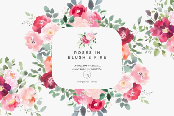 Rose Bouquet Clipart: Elevate Wedding & Floral Designs