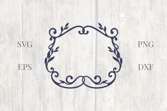 The Timeless Elegance of Filigree Horizontal Wedding Frame SVG