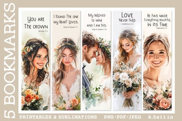 Wedding Bookmarks Bible Verses Bookmark: A Thoughtful Keepsake