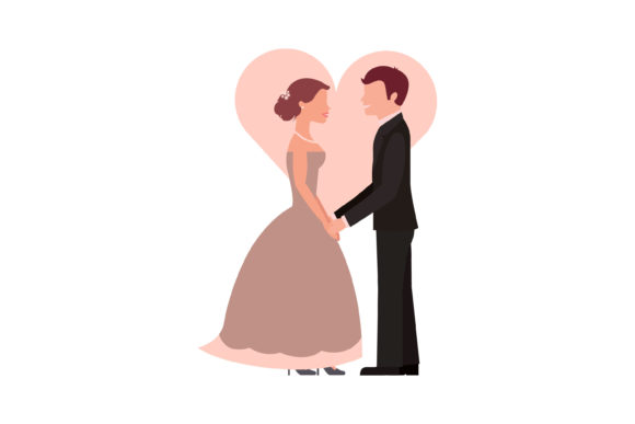 Wedding of the Couple Character: A Typeface for Timeless Romance